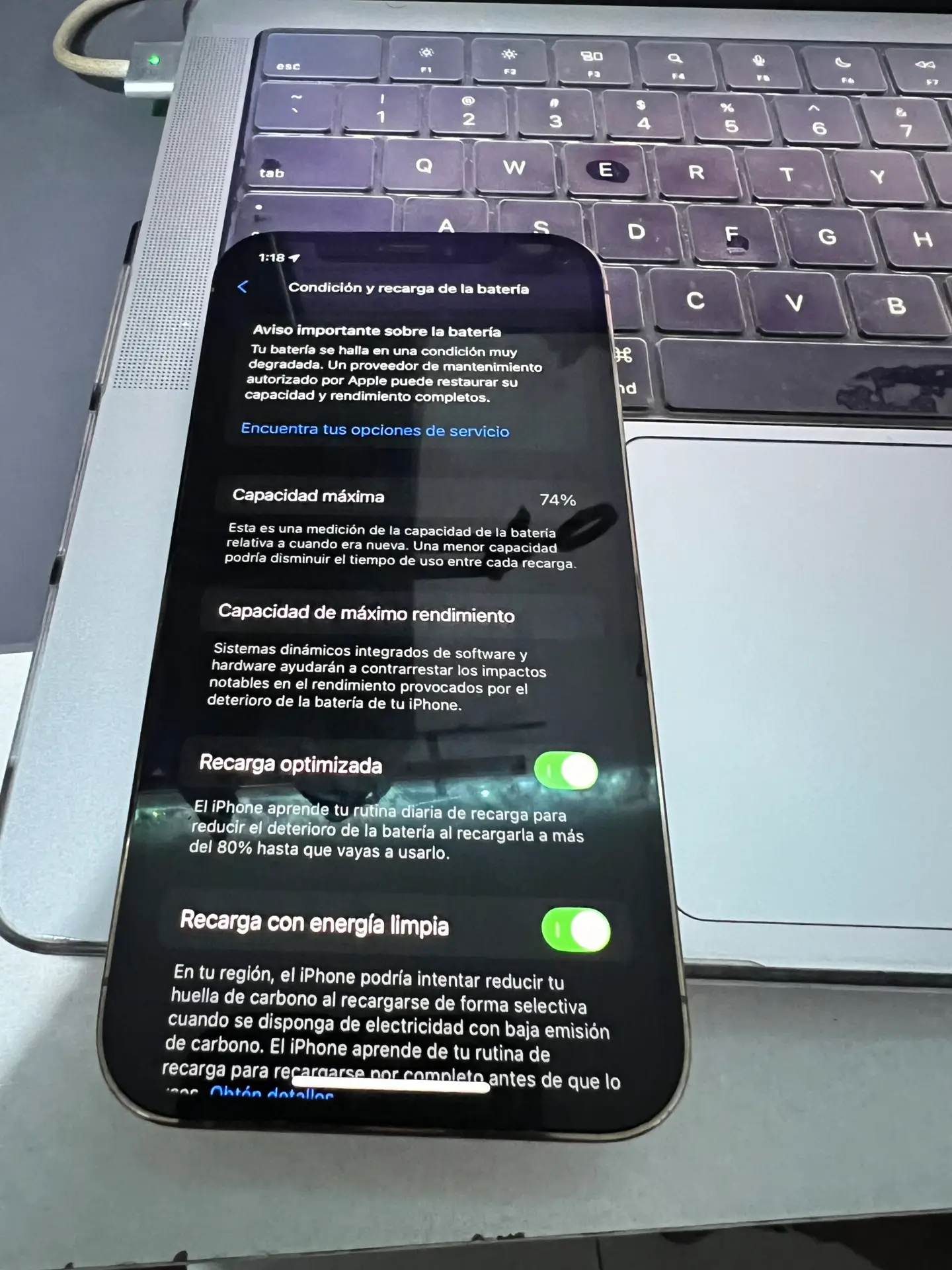 iPhone 12 Pro 128GB – Leer descripción